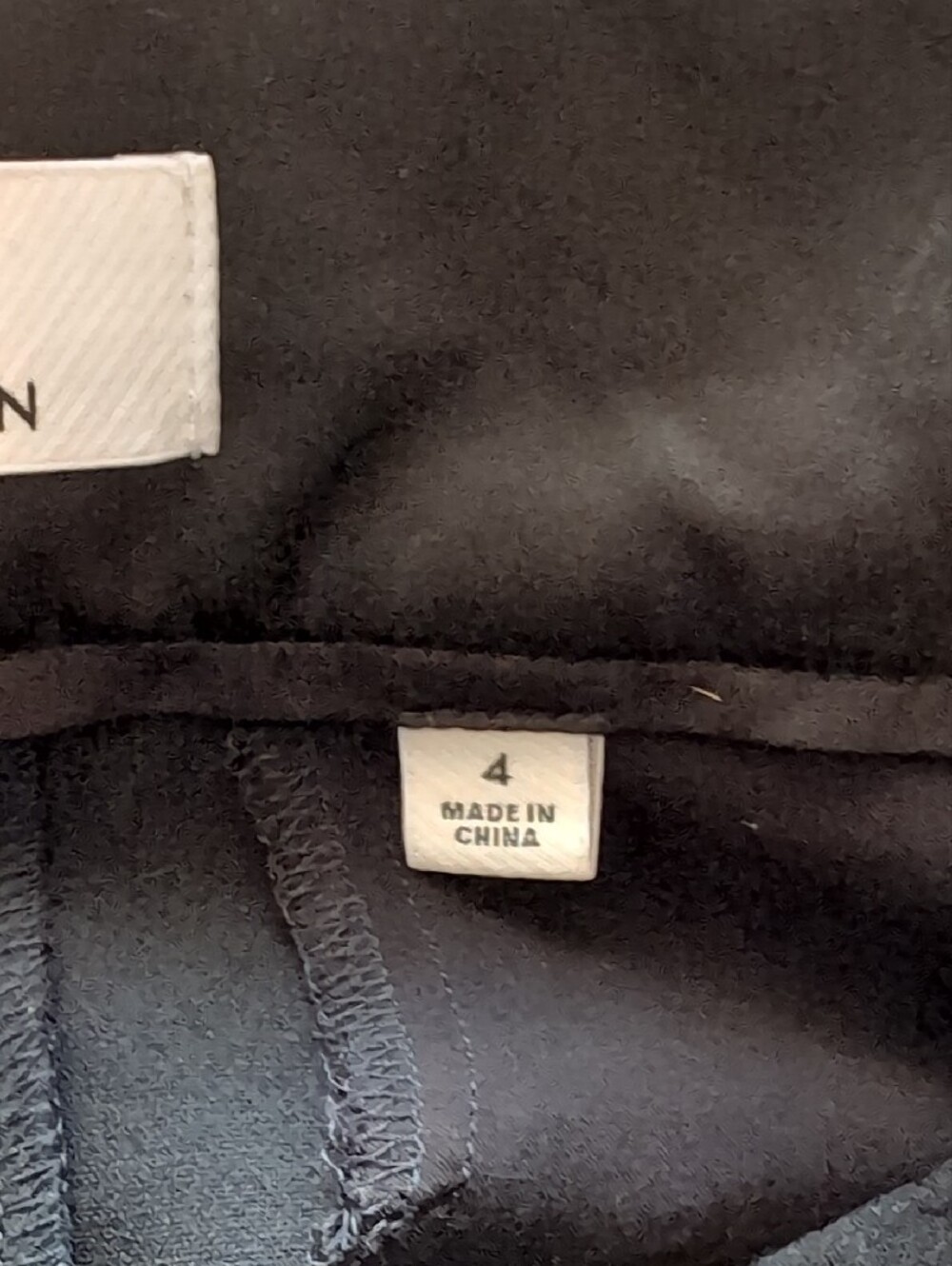 Babaton Black Pencil Skirt - Sleek Office Staple - Picture 3 of 4